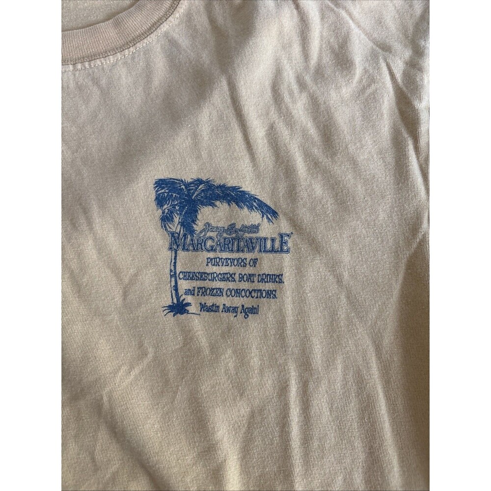 Jimmy Buffett Margaritaville Las Vegas 2003 Two Sided Graphic TShirt